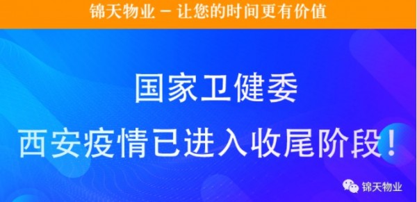 西安(ān)疫情已进入收尾阶段！